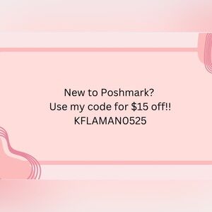 New to Poshmark Code!!